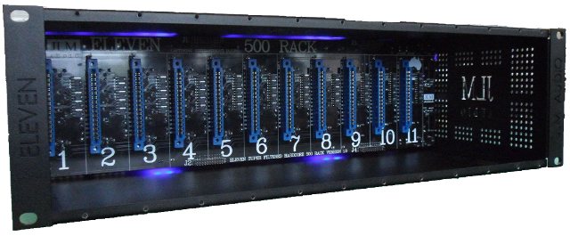 JLM Eleven Rack - 11 Space 500 Series